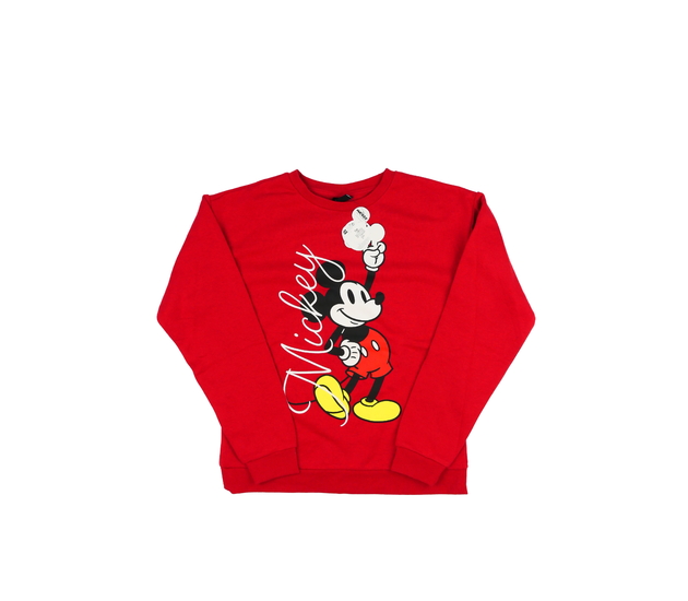 Nová červená mikina Mickey Primark 