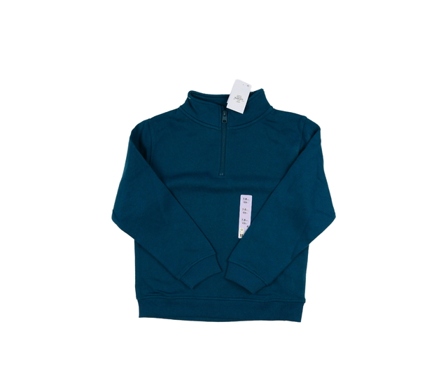 Nová tmavě modrá mikina s nádechem zelené Primark 