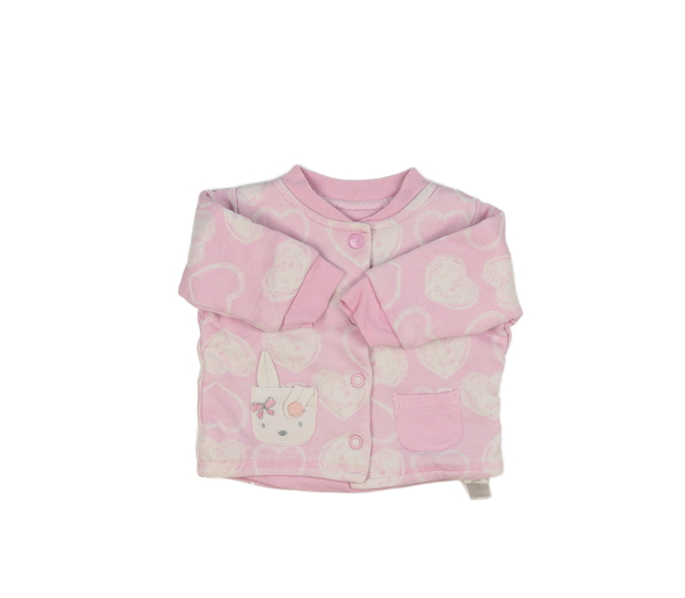 Růžová mikina se srdíčky George