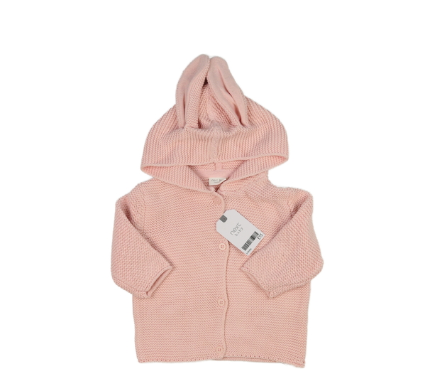 Nový růžový svetr s oušky Next