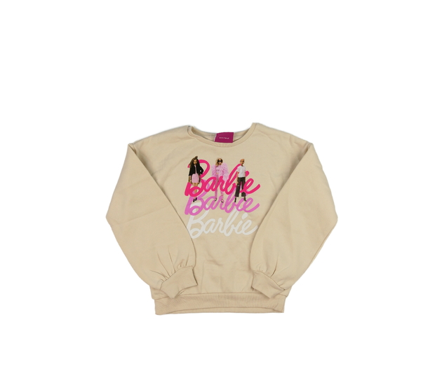 Hnědá mikina Barbie 
