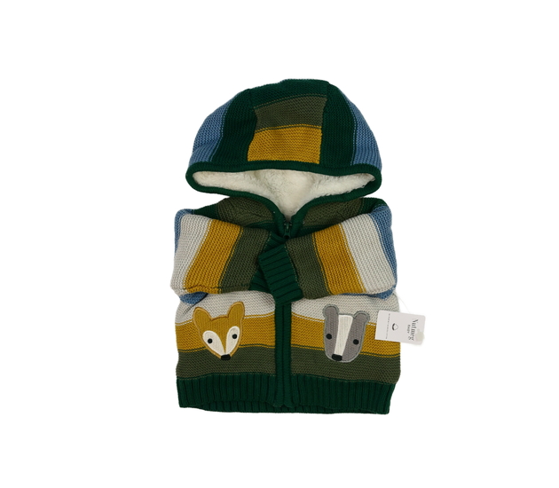 Nový zimní svetr barevný se zvířátky Nutmeg