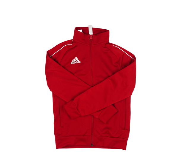 Červená sportovní mikina Adidas