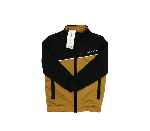 Nová hnědo-černá mikina George