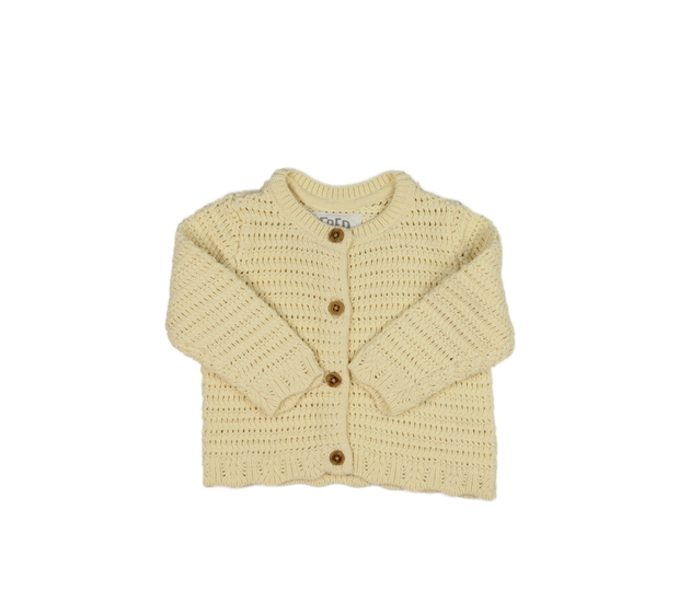 Světle hnědý madeirový svetr F&F
