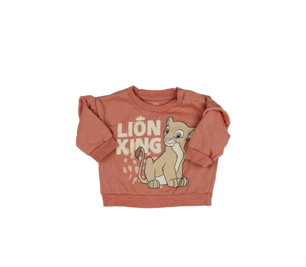 Růžová mikina s volánky Lví Král Disney Primark