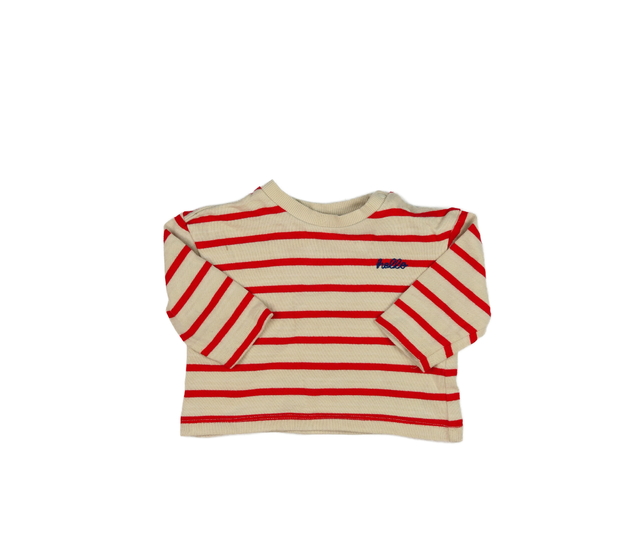 Pruhovaná hnědo-červená mikina M&S