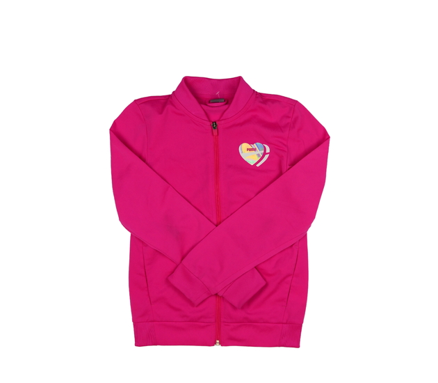 Sytě růžová sportovní mikina Adidas