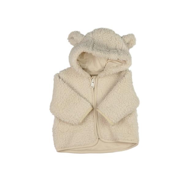 Hnědá beránková mikina s podšívkou M&S