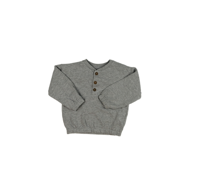 Šedá melírovaná mikina F&F