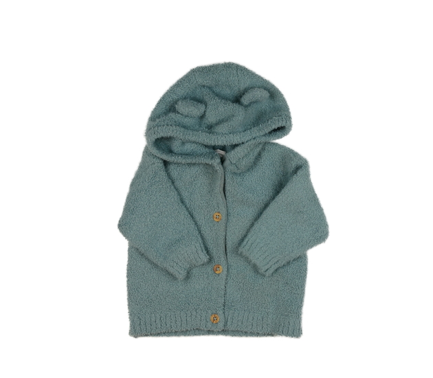 Modrý svetr s kapucí a oušky F&F