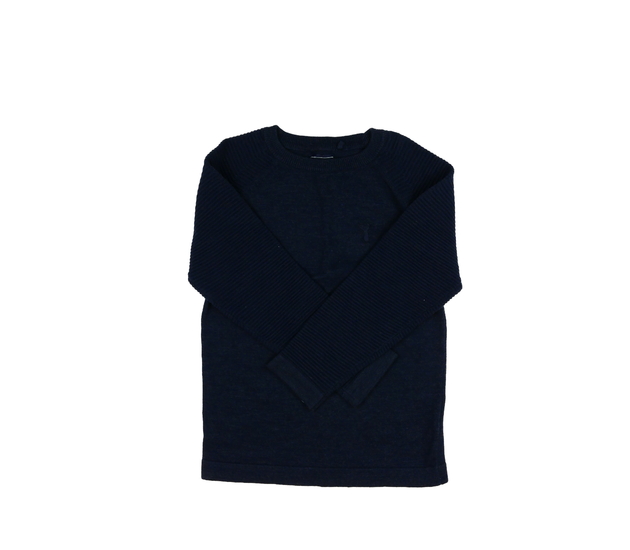 Tmavě modrý přízový svetr Next