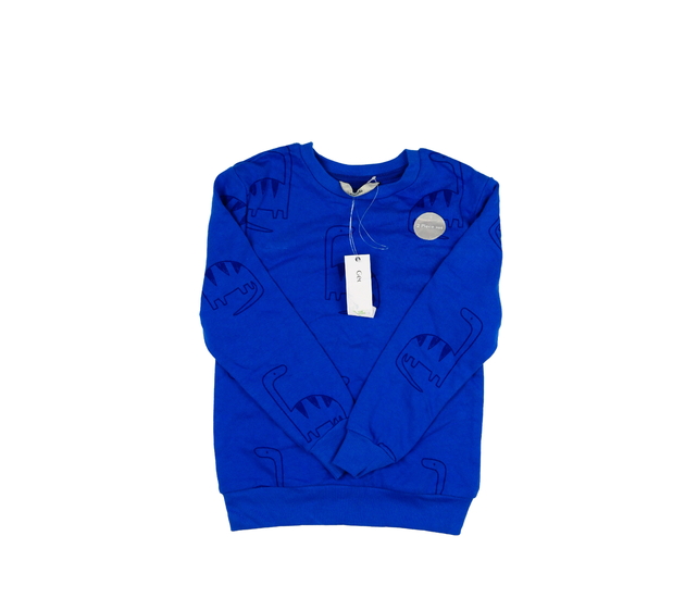 Nová modrá mikina s dinosaury George