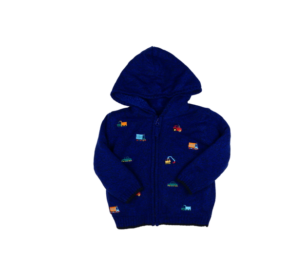 Tmavě modrá zimní mikina Nutmeg