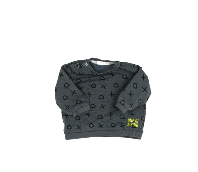 Tmavá vzorovaná mikina River Island 