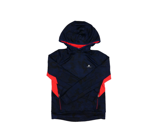 Tmavě modrá sportovní mikina Decathlon