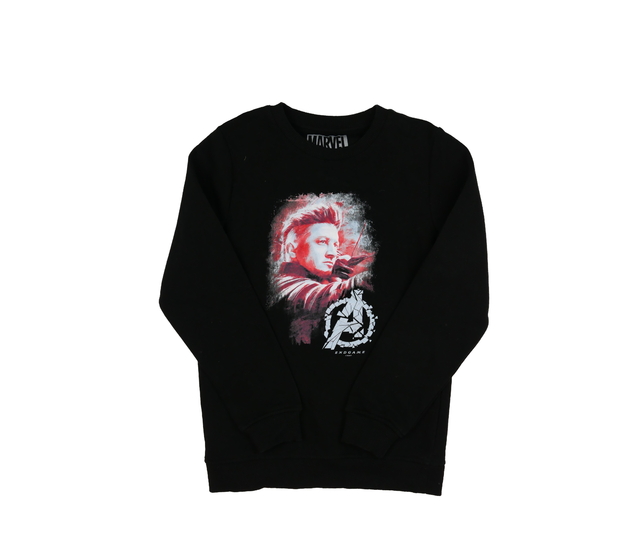 Krásná černá mikina Marvel 