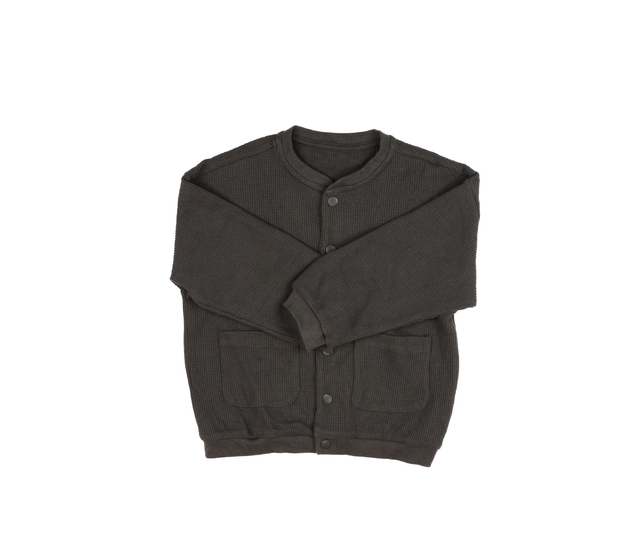 Hnědá propínací mikina George