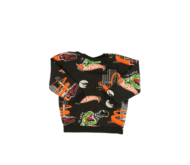 Hnědá mikina Hot Wheels Tu 