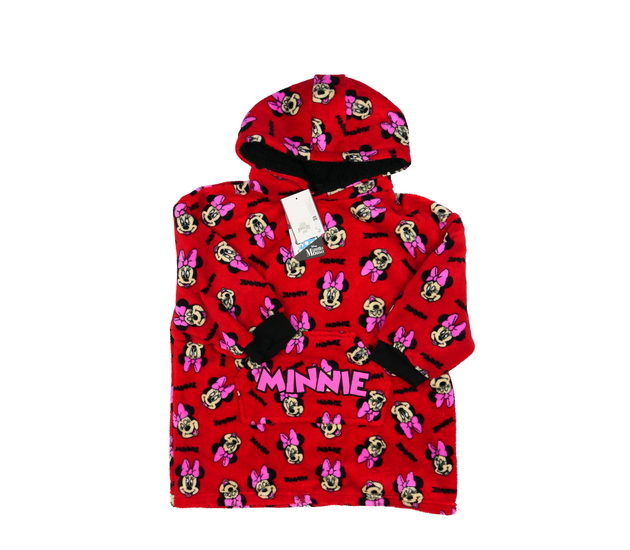 Nová červená oversize mikina Minnie Disney Primark