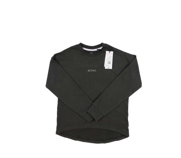 Nová šedá mikina s nápisem F&F