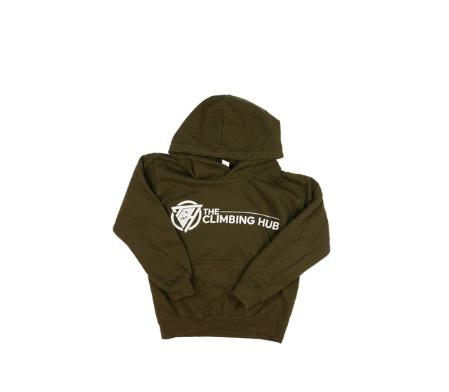 Zelená mikina s potiskem