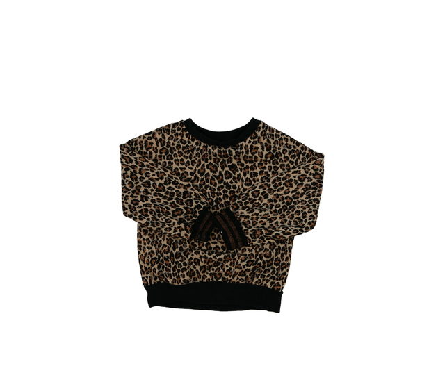 Hnědá vzorovaná mikina Next