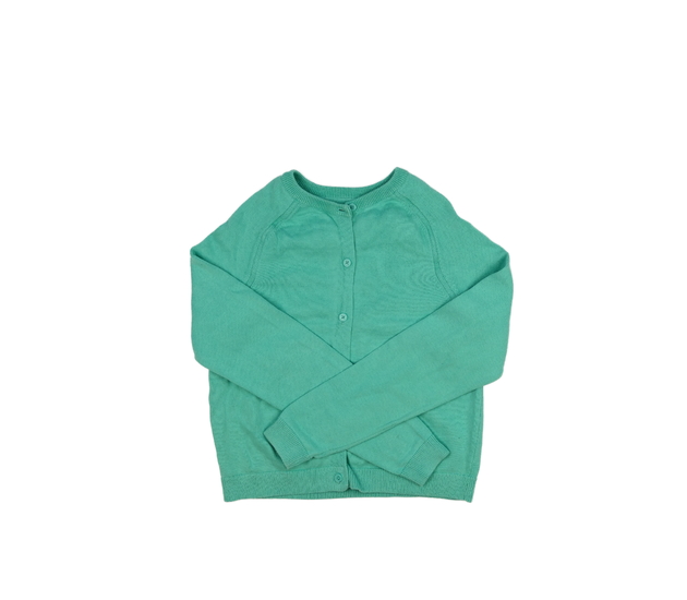 Zelený propínací svetr Next