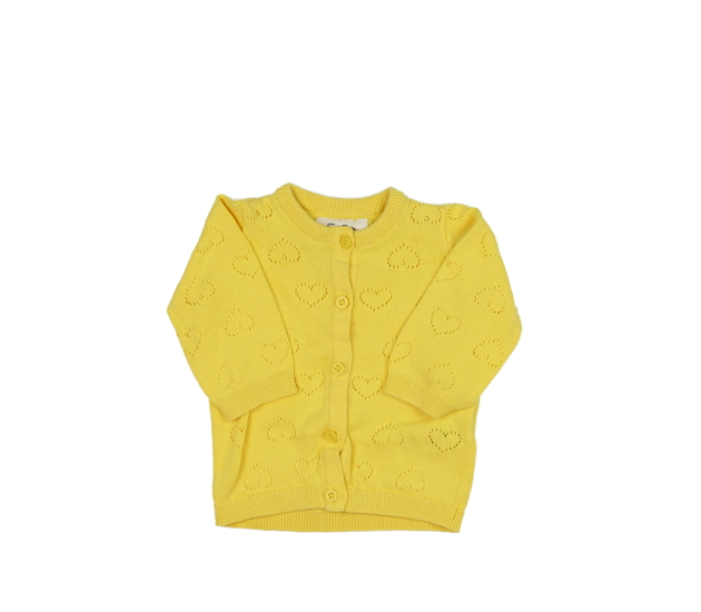 Žlutý madeirový svetr F&F