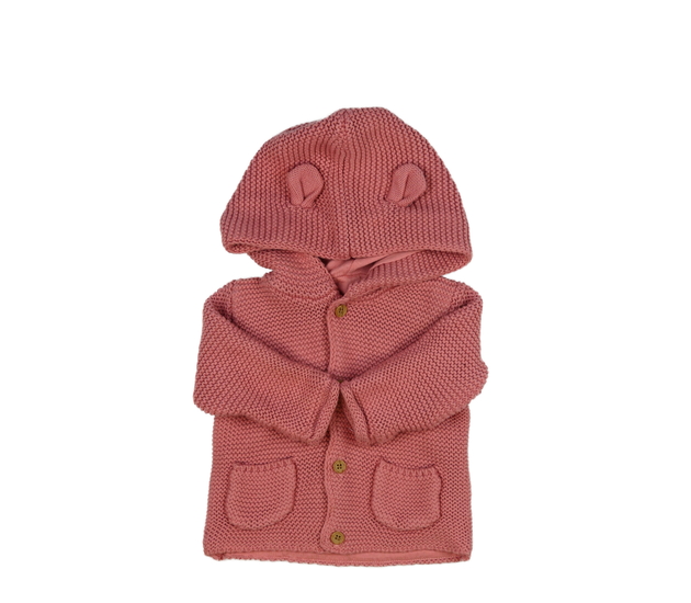 Růžový svetr s podšívkou George