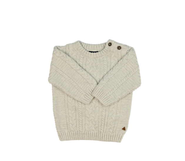 Šedý melírovaný svetr Next