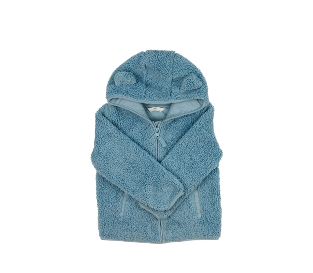 Modrá beránková mikina M&S