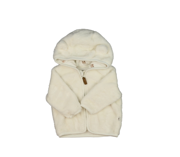 Smetanová chlupatá mikina F&F