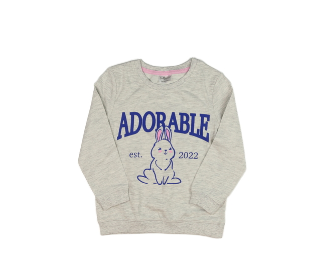 Světlá slabá mikinka 