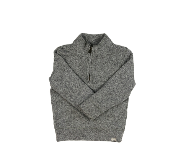 Šedá melírovaná mikina Gap 