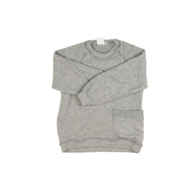 Šedá melírovaná mikina Zara