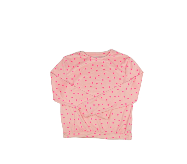 Světle růžová hebká slabá mikina vel. 170 