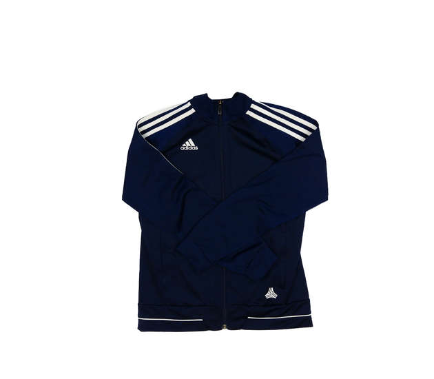 Modrá sportovní mikina Adidas