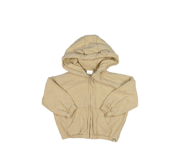 Hnědá melírovaná mikina Next