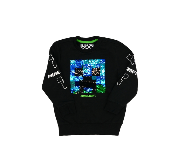 Černá mikina Minecraft
