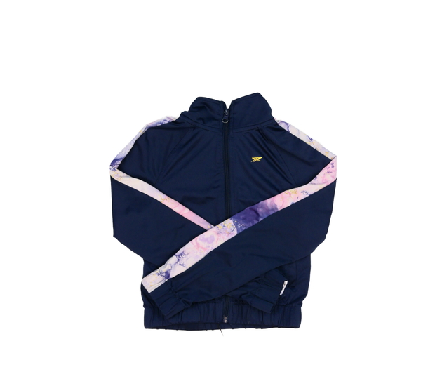 Modro-fialová crop sportovní mikina Primark 