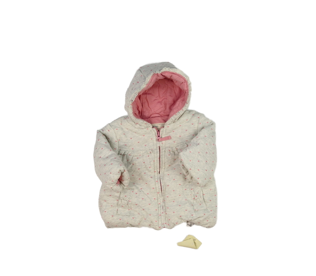 Nová šedá mikina se srdíčky George