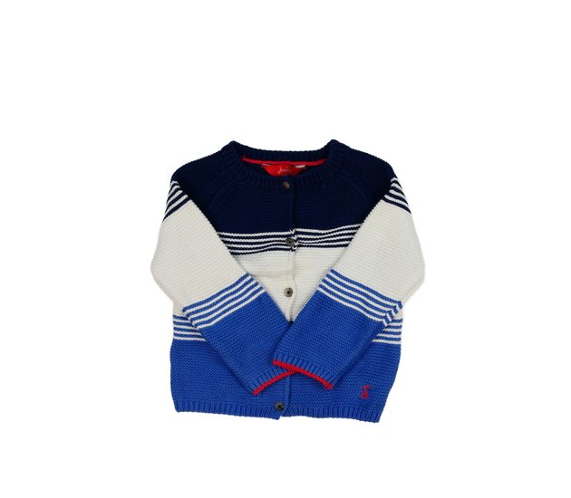 Pruhovaný propínací svetr Joules 