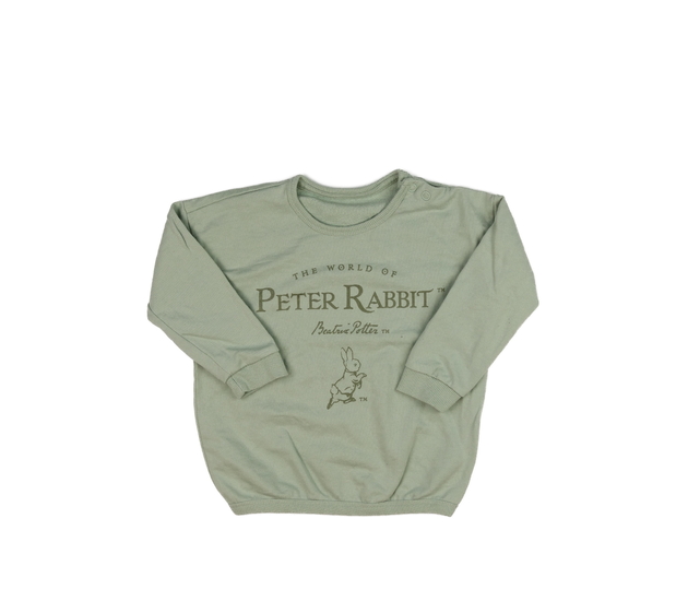 Zelená mikina Králíček Petr George