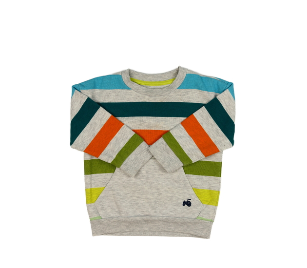 Barevně pruhovaná mikina Nutmeg