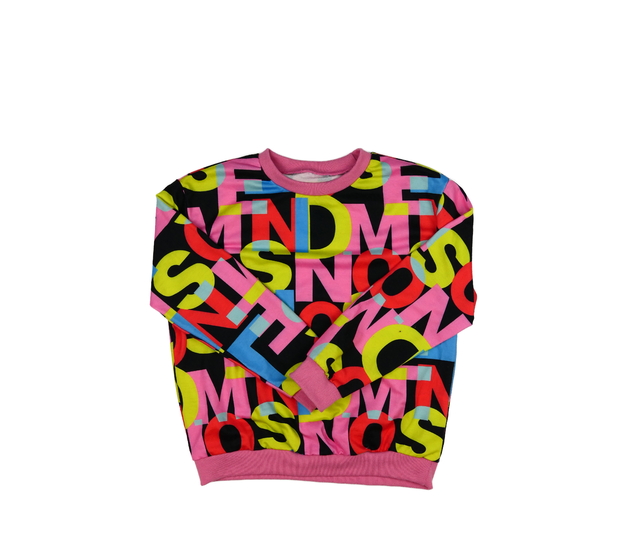 Barevná slabší mikina 