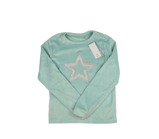 Nová zelená hebká mikina s hvězdou George