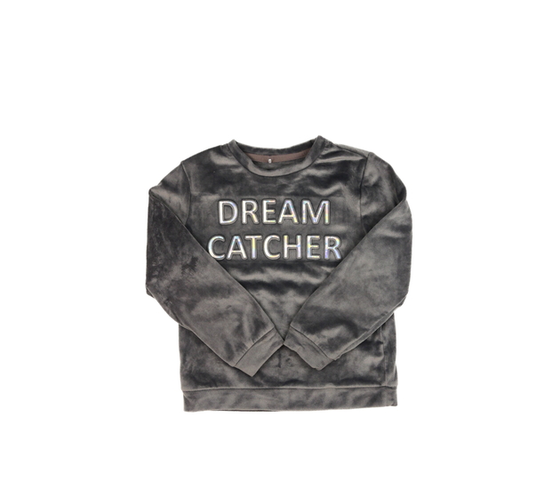 Šedá hebká mikina Tu 