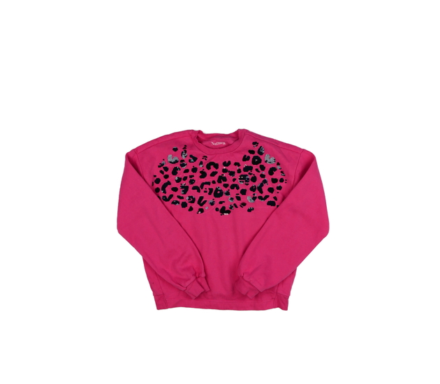 Růžové triko s flitry Nutmeg