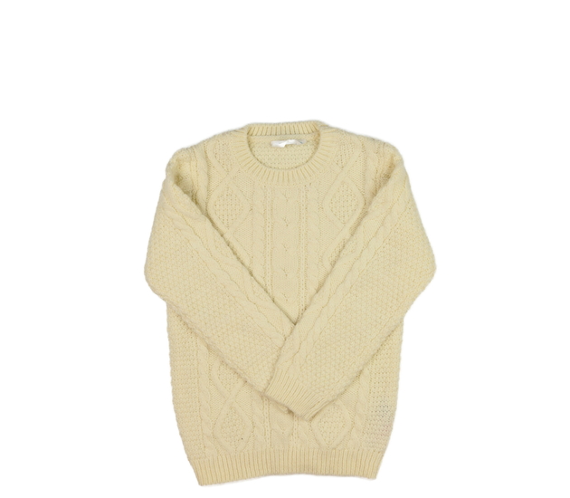 Krémový vzorovaný svetr Primark 